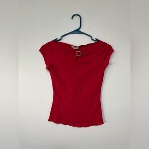 Paris Blues Sexy Short Sleeve 90’s Top